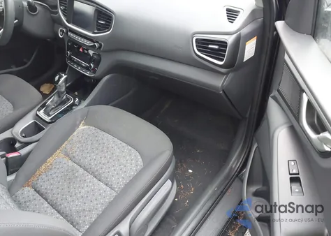 2019 Hyundai Ioniq Hybrid Blue из США, поврежденный, VIN KMHC65LCXKU167889